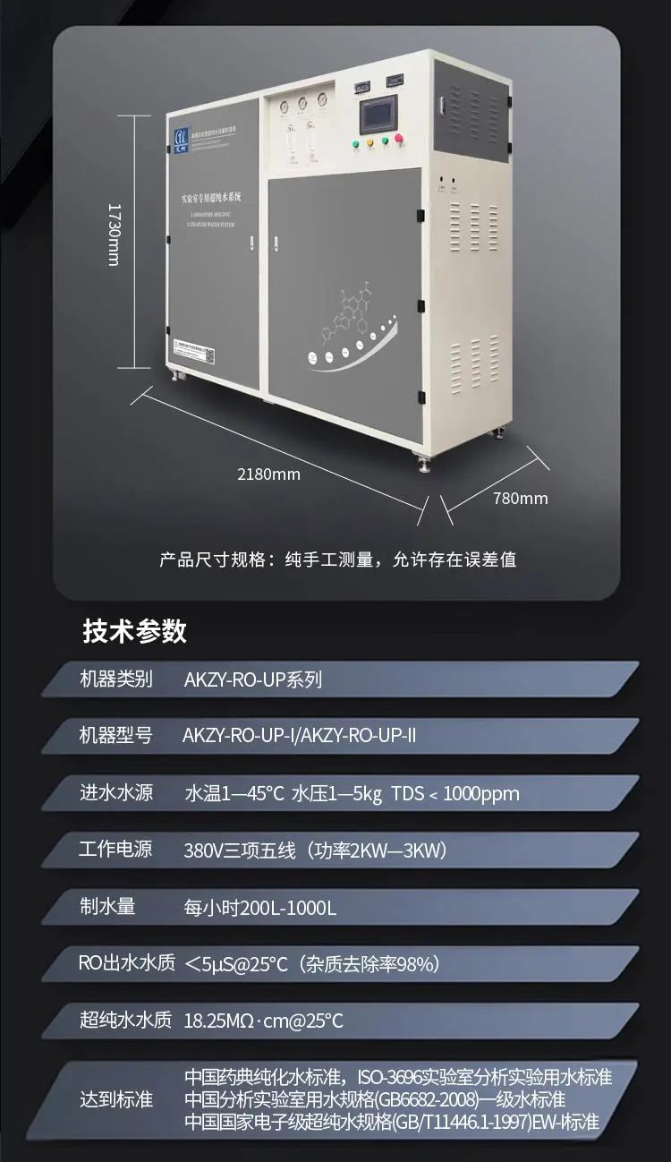 江西豫章師范學院艾柯500L/H中央超純水系統驗收合格交付使用插圖5 江西豫章師范學院艾柯500L/H中央超純水系統驗收合格交付使用插圖5