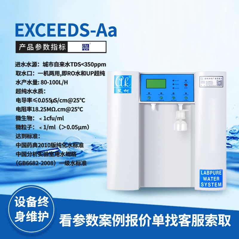 【艾柯知識】如何選擇合適產水量的實驗室專用超純水機？插圖